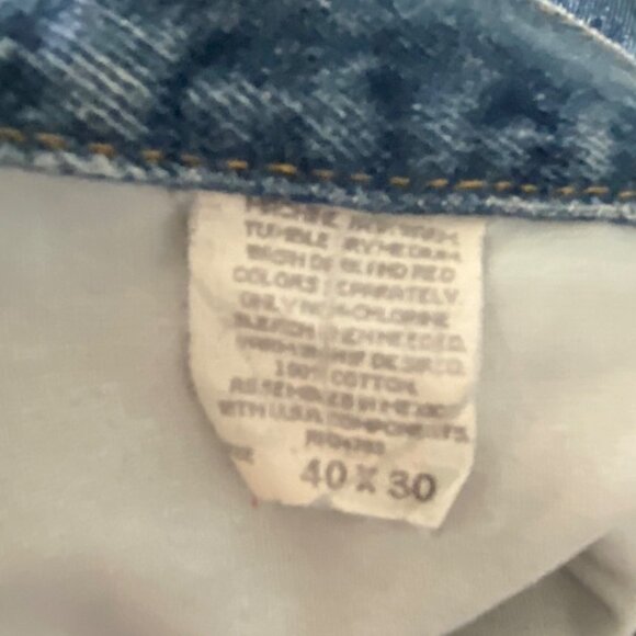 Lee Mens Denim Jeans 40 x 30 - Picture 5 of 6